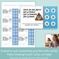 Potty Training Punch Cards